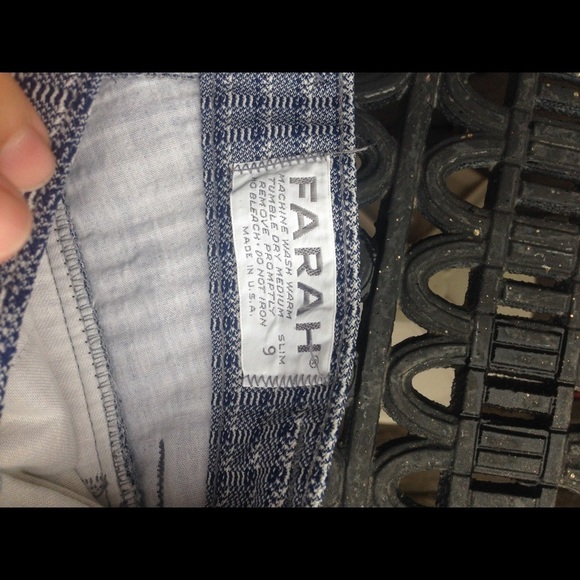 Vintage Farah Little Boy Shorts 9 Slim - Picture 7 of 7